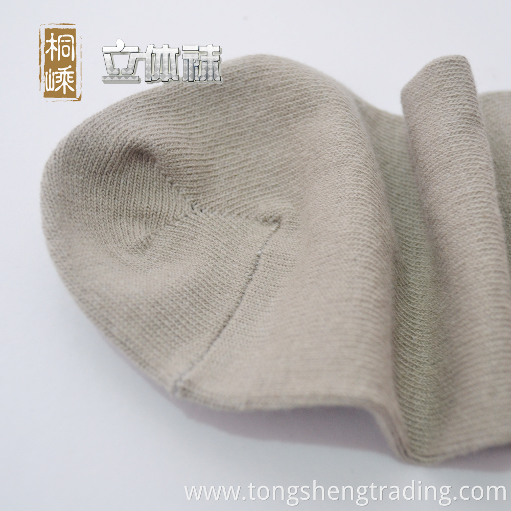 Three Dimensinal Socks Basic Sneaker Tsmscw15008c Y Shanped Toe